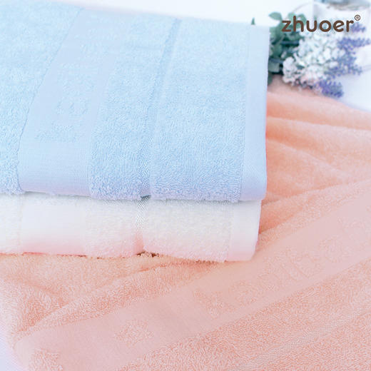 【四季全棉方形浴巾】卓儿全棉毛圈方形浴巾童被 商品图0