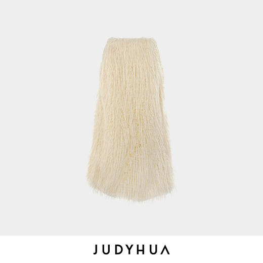 JUDYHUA 环保皮草半裙 商品图3