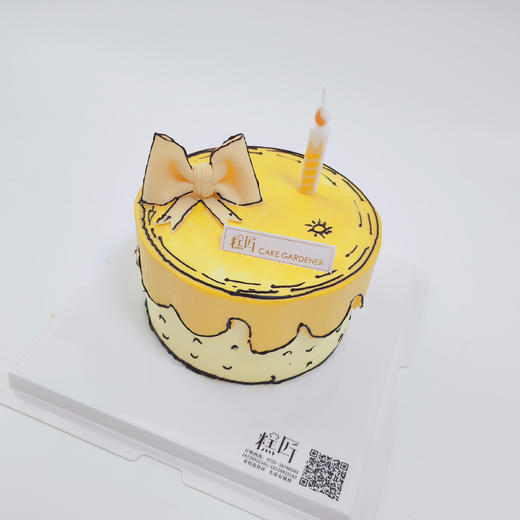 蝴蝶结二次元蛋糕 | 糕匠 商品图4