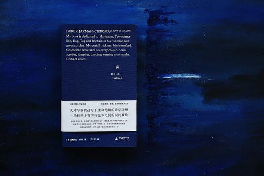 色：彩书一种——1993年6月 天才导演 德里克·贾曼 写于生命绝境的诗学随想 一场往来于哲学与艺术之间的混沌梦旅 商品图1