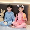 【德绒羊毛蚕丝内衣套装，温暖上新款！】儿童德绒羊毛蚕丝保暖内衣套装，儿童秋衣秋裤宝宝无骨内衣男女-QQ 商品缩略图1