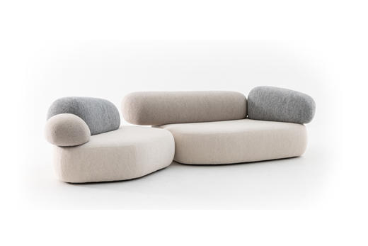 Cobble 组合沙发 | 更多座位组合，皮布面料可选，详询客服 商品图0