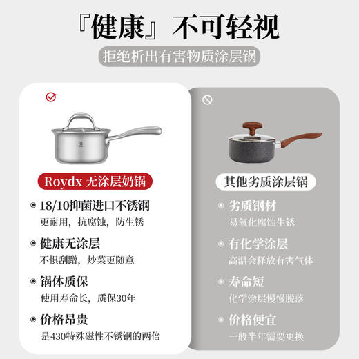 巴洛克Ⅰ系列-16cm单柄奶锅 商品图1