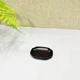 长方形海棠口°平底盘杯垫