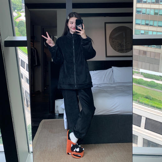 超IN 仙女暖暖套装New! 软糯舒适 高克重熊猫绒材质 可外穿不挑身材 减龄！ 这个冬天暖暖的 商品图7