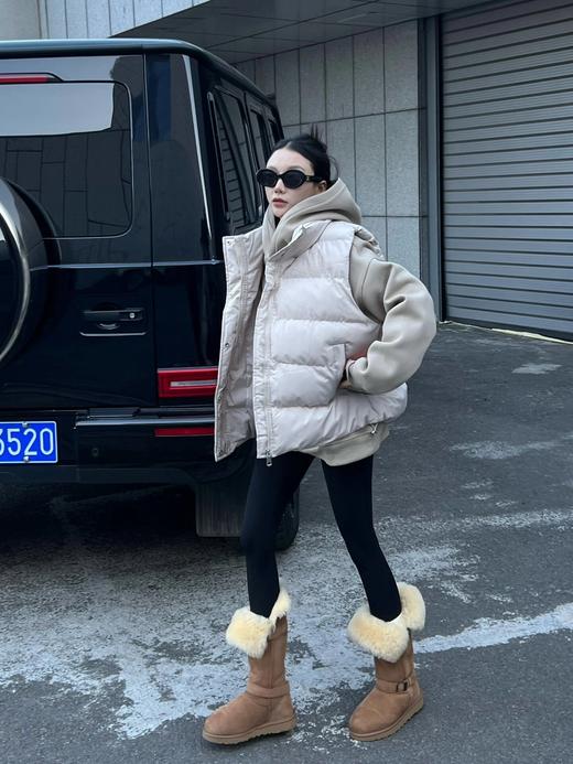 【女款】河南桑坡雪地靴  新款高筒骑士靴、薄底 / 厚底3CM、35-40码 商品图1