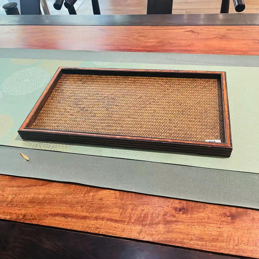 斑竹竹编茶盘 商品图4