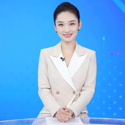 IWY/优雅上镜主持人正装女拼色设计感艺考礼服高端西装连衣裙高级Q13327 商品图4