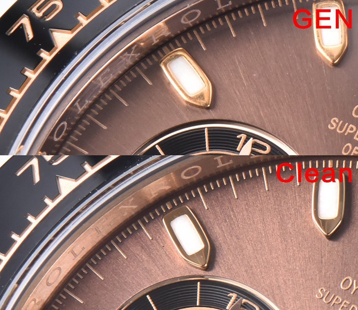 C厂劳力士顶级一比一高仿手表宇宙计型迪通拿系列M116515LN-0041对比正品评测