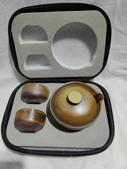 儒柘陶柴烧盖碗套组 商品图1