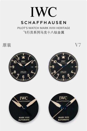 V7厂万国表飞行员系列IW327006复刻手表一比一手表n厂c厂zf厂vs厂clean厂noob厂广州手表测评 商品图6