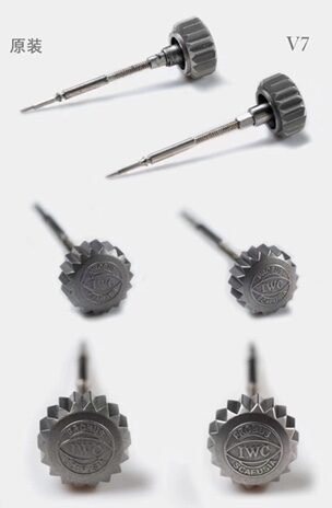 V7厂万国表超A高仿手表飞行员系列IW327006对比正品评测