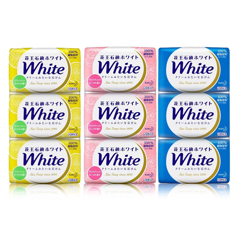 花王 玫瑰/清香/茉莉香皂