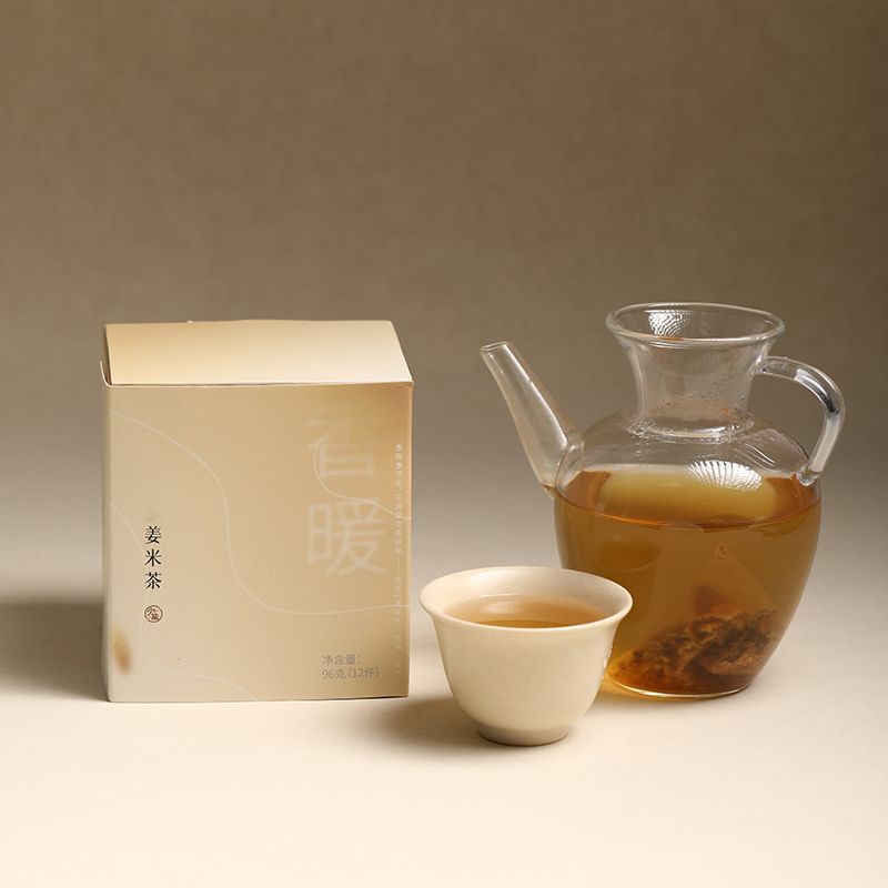 【姜米茶】 温和炒米茶 赶走脾胃寒气
