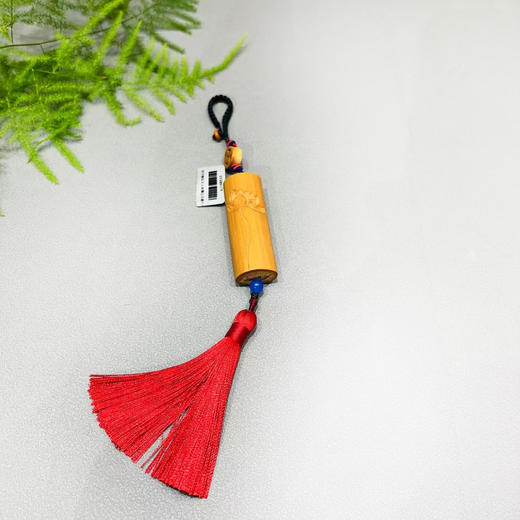 莲花°精致玉竹挂件 商品图0