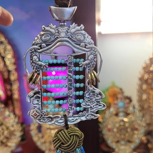 金蟾纯银算盘🧮 商品图8