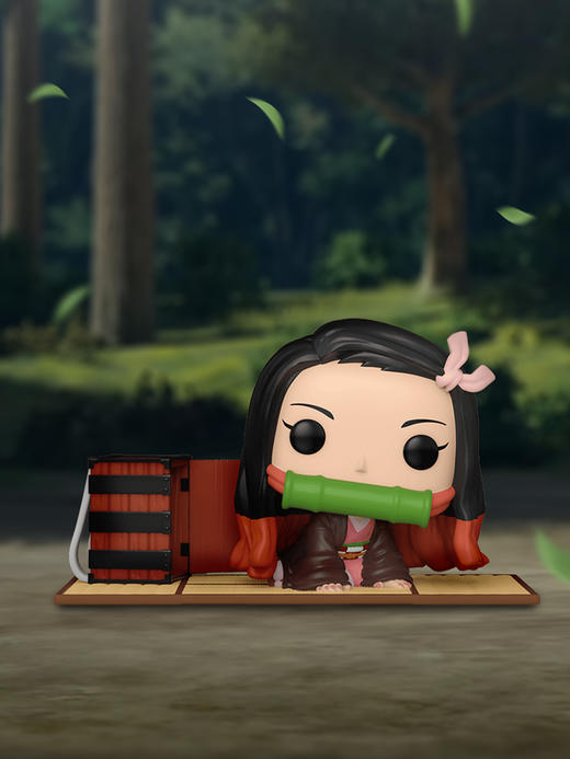 Funko POP Deluxe Demon Slayer Mini Nezuko In A Box日漫 鬼灭之刃Deluxe 迷你的灶门弥豆子在箱子里限定款手办 50346 商品图1