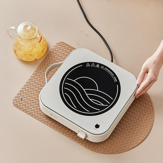 【小程序】小熊电陶炉 DTL-D22R1 暖灰 电子式 主机 炒菜+煎烙+火锅+煲汤 商品图11