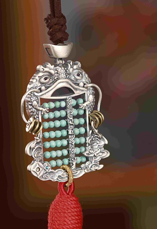 金蟾纯银算盘🧮 商品图1