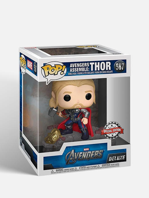 Funko POP Deluxe Avengers  Thor Assemble  漫威 复仇者联盟4终局之战Deluxe雷神 复仇者集结手办 45635 商品图3