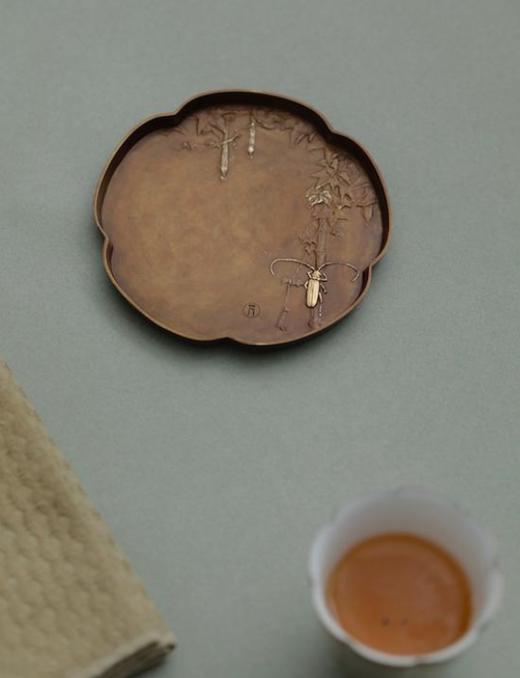 东方文化之美！艺术家【手工铜制茶器】中式风格 样式古朴 手工打造 质感厚重 传统与现代激情碰撞 商品图10