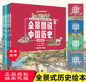 全景图说中国历史精华版（4册）平装