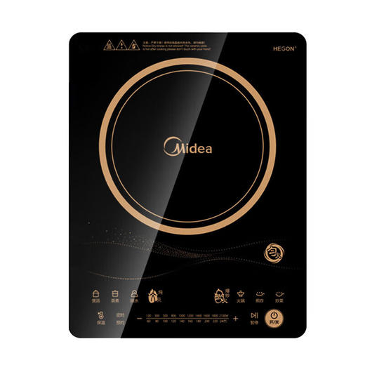 美的（Midea） C21-RT2170智能电磁炉超薄触摸爆炒大火力火锅匀火大线圈多功能2100W 商品图0