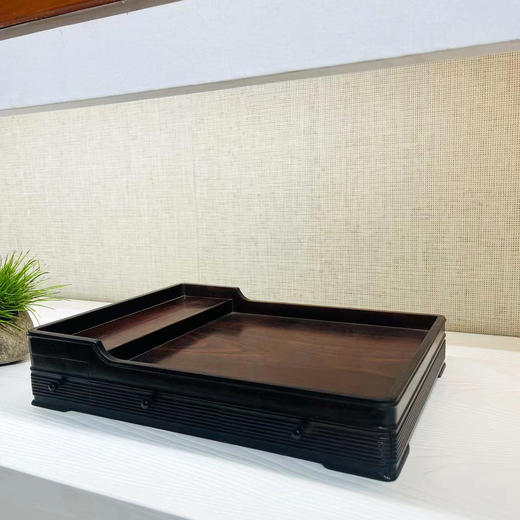 血檀都承盘(带抽屉) 商品图1