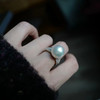龢盒原创 无暇澳白珍珠满钻戒指 商品缩略图5