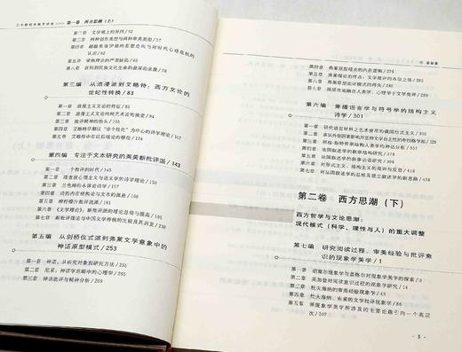 《二十世纪中西文论史》，小16开，精装全6册 商品图8