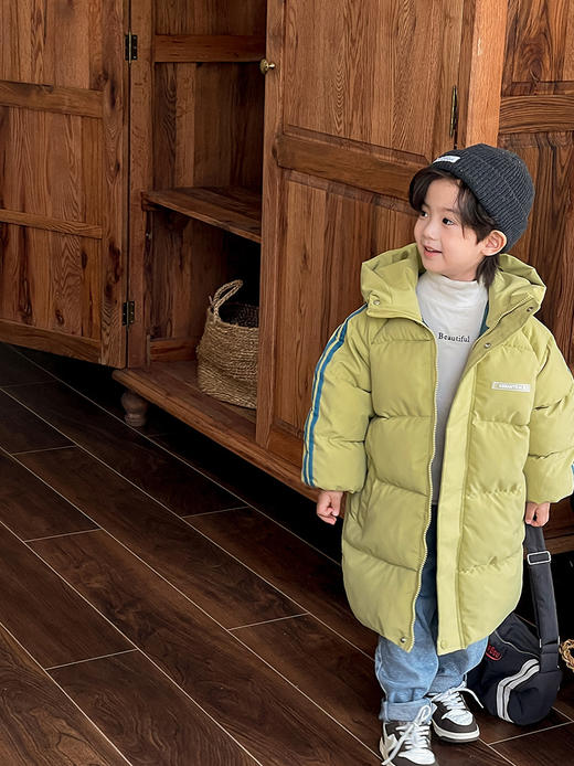 【YW】无忧购冬季儿童加厚棉服中长款羽绒棉童装外套棉服（截单后3-5天发货) 商品图13