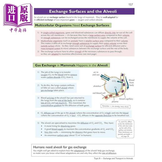 【中商原版】New GCSE Biology Edexcel Complete Revision & Practice incl. Online Edition Videos&Quizzes 商品图3