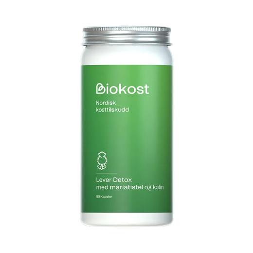 挪威Biokost 奶藓草护肝片软胶囊 90粒/瓶 商品图3