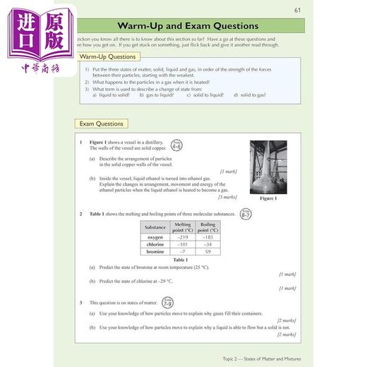 【中商原版】New GCSE Chemistry Edexcel Complete Revision & Practice incl. Online Edition Videos&Quizze 商品图1