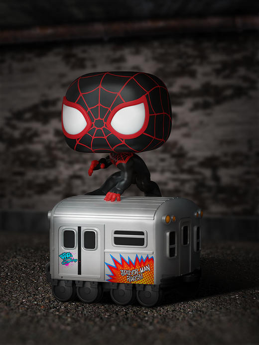Funko POP Trains D100 Miles列车迪士尼在地铁上的迈尔斯蜘蛛侠手办 70458 商品图2