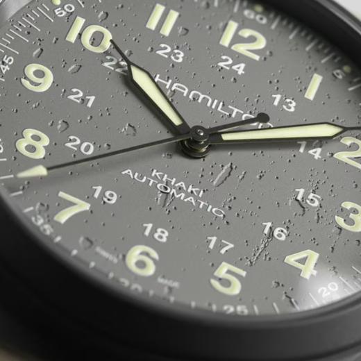 汉米尔顿 Hamilton 卡其野战系列钛合金自动机械男表 H70215880 商品图4