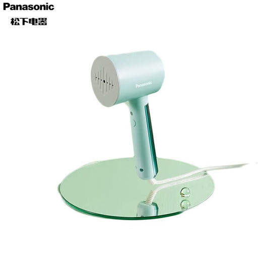 松下电器（panasonic）松下手持挂烫机 家用便携式 电熨斗 蒸汽挂烫机 绿色 NI-GHD027 商品图0