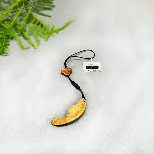 小鲶鱼°竹雕挂件 商品图0