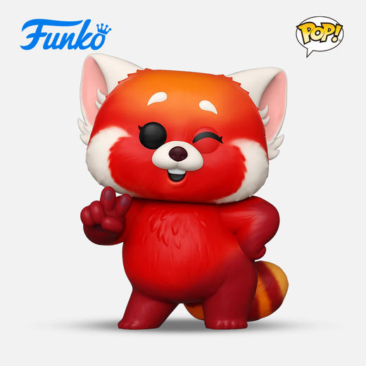 Funko POP Super Turning Red动画迪士尼青春变形记6英寸熊猫小美手办 61532 商品图0