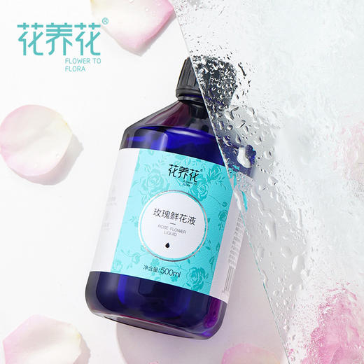 【花养花】玫瑰鲜花液500ml 商品图0