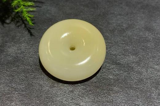 【御珠宫坊】糖羊脂白玉平安扣 商品图2