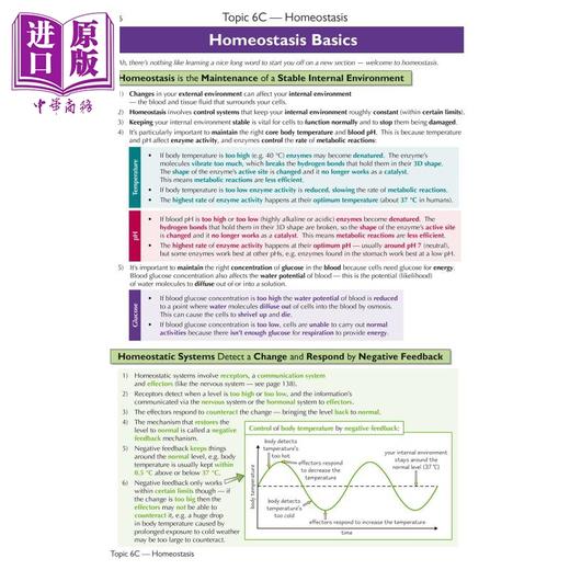 【中商原版】英国CGP A-Level Biology: AQA Year 1 & 2 Complete Revision & Practice with Online Edition 商品图3