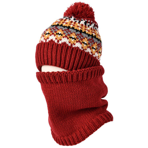 卡蒙女士 提花针织 保暖套装KM-9402 商品图3