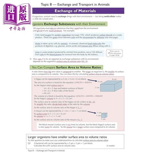 【中商原版】New GCSE Biology Edexcel Complete Revision & Practice incl. Online Edition Videos&Quizzes 商品图4