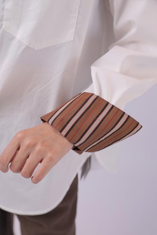 3BAR085053#袖口拼接衬衫 商品图4