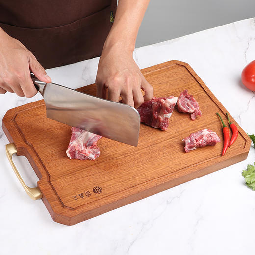 百货世界-原森太南美花梨木中号新型菜板（象印专柜） 商品图5