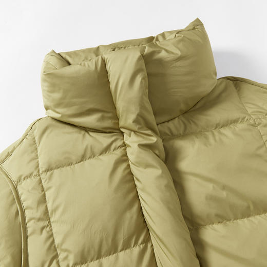 西遇韩版宽松中长款羽绒服女秋冬新款休闲保暖85白鸭绒外套12431680 商品图5