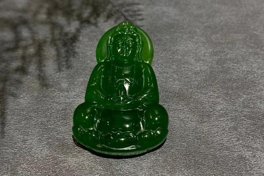 【御珠宫坊】碧玉观音挂件 商品图5