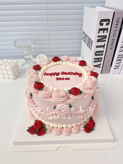 复古裱花蛋糕-低糖处理无添加 商品图3