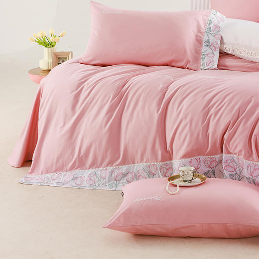 多喜爱 60S贡缎长绒棉四件套 春日序曲cs 商品图3